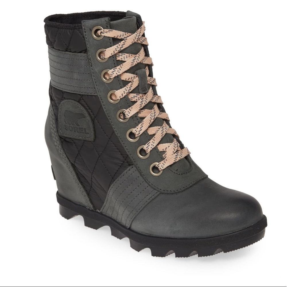 Sorel Lexie Waterproof Wedge Boots 🥾
